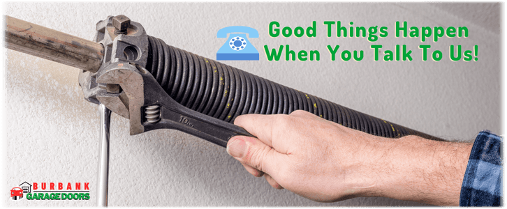 Broken Garage Door Spring Repair Burbank CA